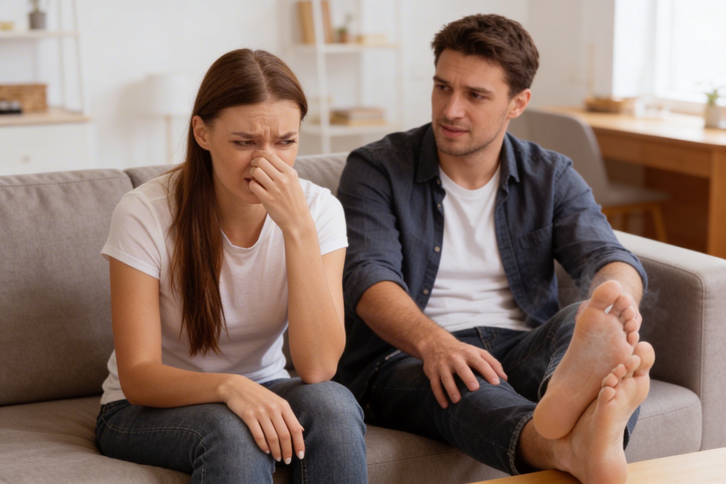 Remède contre la transpiration des pieds et les chaussures malodorantes