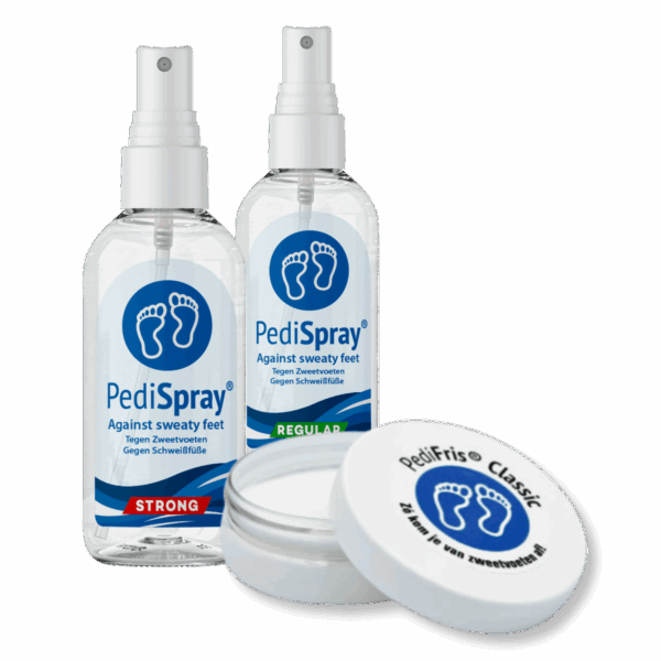 Pedifris et pedispray, des solutions contre la transpiration excessive des pieds