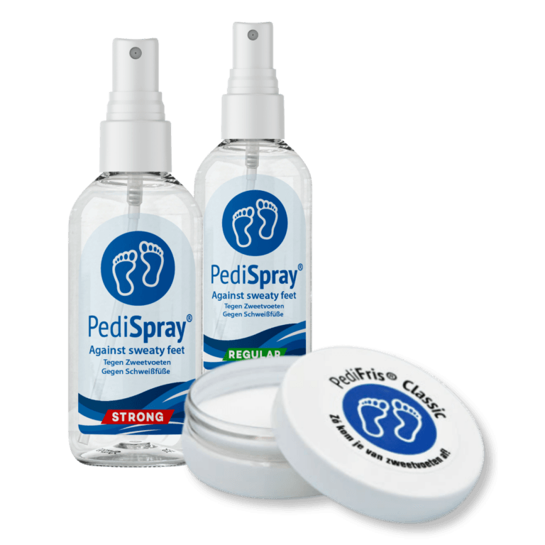 Pedifris et pedispray, des solutions contre la transpiration excessive des pieds