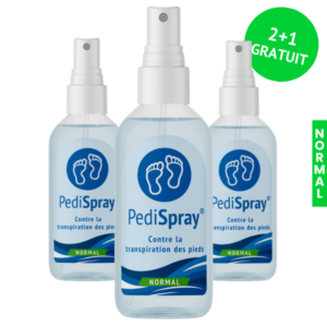 PediSpray® spray pour les pieds 50ml Pack de 3