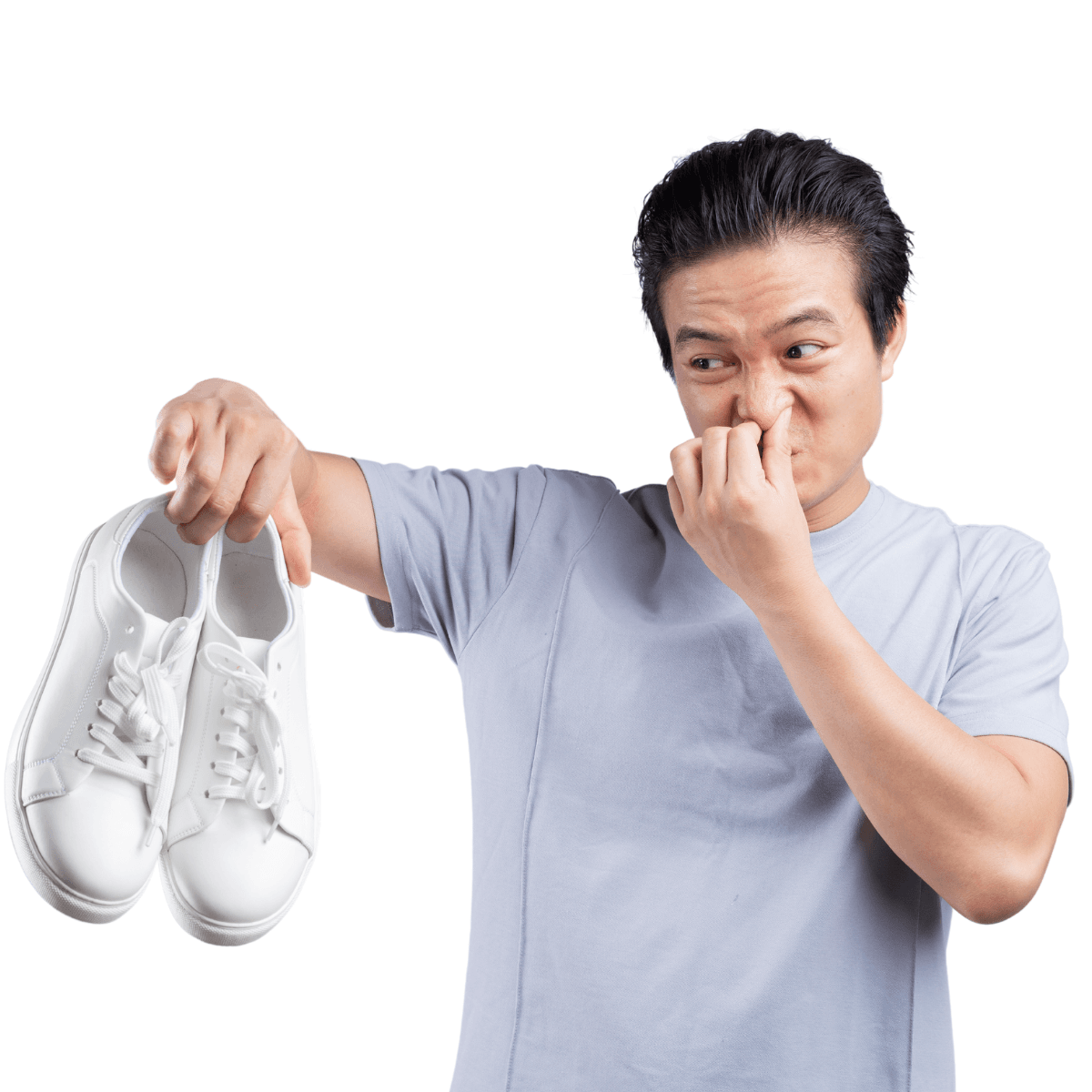 Symptômes des pieds en sueur. Pieds malodorants et chaussures malodorantes 